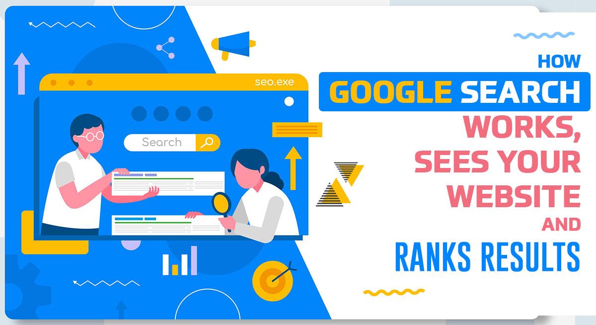 Google Search: Google Sees Your Website and Ranks Results