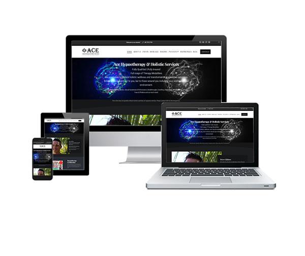 Ace Hypnotherapy responsive web design