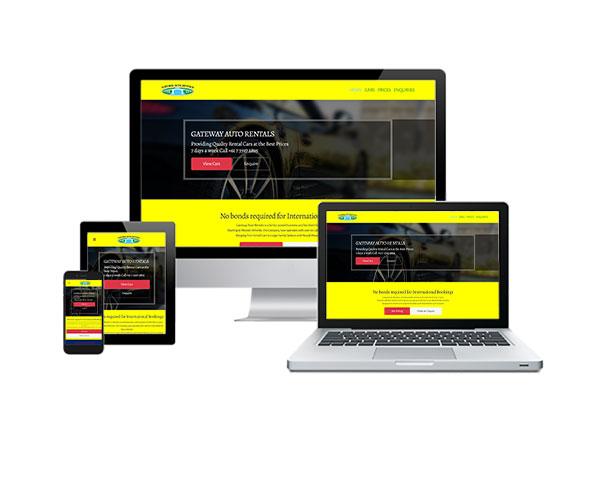 Gateway Auto Rentals web design