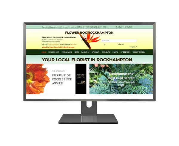 Flowerbox Tropicals Joomla Portfolio