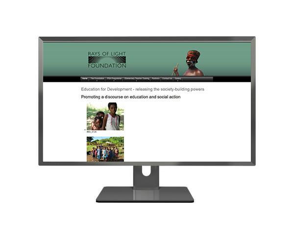 Rays of Light Joomla Portfolio